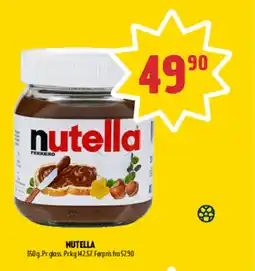 Coop Prix NUTELLA tilbud