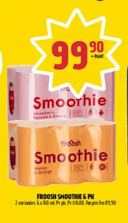 Coop Prix FROOSH Smoothie tilbud