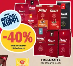 Matkroken FRIELE Kaffe tilbud