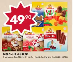 Matkroken Diplom-is multi pk tilbud