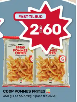 Matkroken Coop pommes frites tilbud