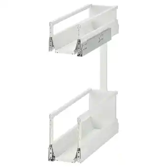 IKEA Exceptionell Uttrekkbar innredning, hvit, 20 cm tilbud