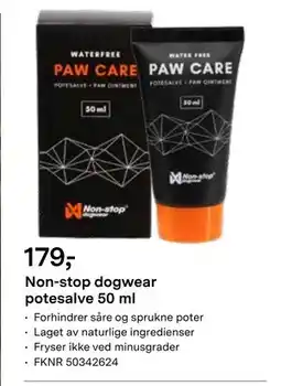 Felleskjøpet Non-stop dogwear potesalve 50 ml, NOK 179 tilbud