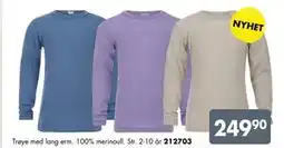 Sparkjøp Trøye med lang erm, NOK 249.9 tilbud