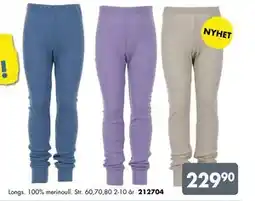 Sparkjøp Longs, NOK 229.9 tilbud