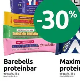 Joker Barebells proteinbar tilbud