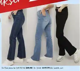 Sparkjøp Siv Flare Jeans, NOK 249.9 tilbud