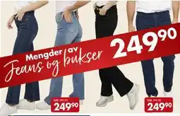 Sparkjøp Jeans og bukser, NOK 249.9 tilbud