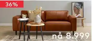 Skeidar Jessie 3-seter, NOK 8999 tilbud