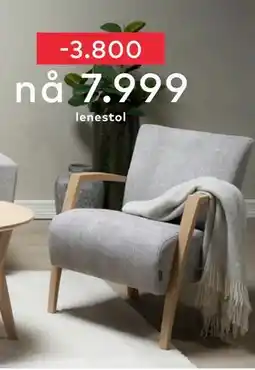 Skeidar Mobile hvilestol, NOK 7999 tilbud