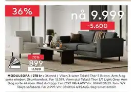 Skeidar Tokyo sofabord, NOK 899 tilbud