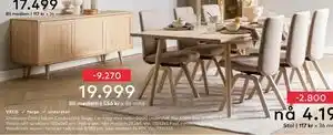 Skeidar Woodcraft spisebord, NOK 29269, Medlemspris tilbud