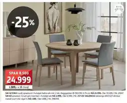 Bohus SM 112 EMH rundt spisebord, NOK 24999 tilbud