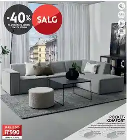 Bohus 40% PÅ QUADRATO-SERIEN I TEKSTIL STORM tilbud