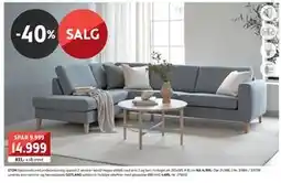 Bohus ETON hjørnesofa, NOK 14999 tilbud
