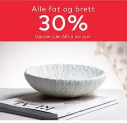 Skeidar Alle fat og brett tilbud