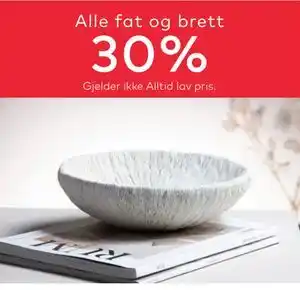 Skeidar Alle fat og brett tilbud