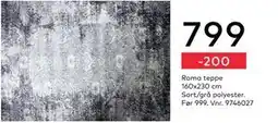 Skeidar Roma teppe, NOK 799 tilbud