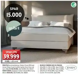 Bohus PRESTIGE kontinentalseng tilbud