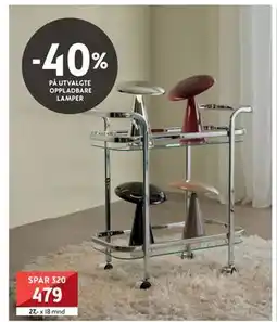 Bohus 40% PÅ UTVALGTE OPPLADBARE LAMPER tilbud