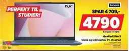 POWER IdeaPad Slim 3, NOK 4790 tilbud