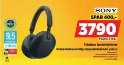 POWER Trådløse hodetelefoner, NOK 3790 tilbud