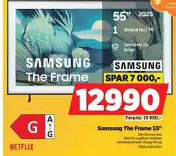POWER Samsung The Frame 55, NOK 12990 tilbud