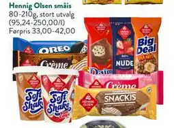 Jacobs Hennig Olsen småis, NOK 20 tilbud