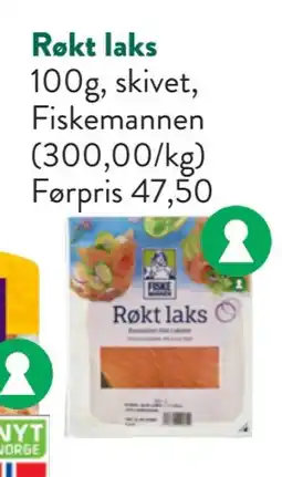 Jacobs Røkt laks, NOK 30 tilbud