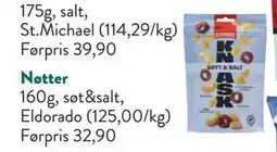 Jacobs Nøtter, NOK 20 tilbud