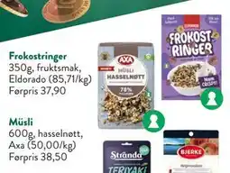 Jacobs Müsli, NOK 30 tilbud