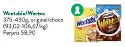 Jacobs Weetabix/Weetos, NOK 40 tilbud