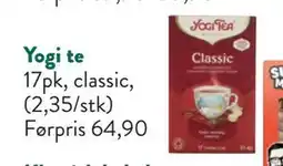 Jacobs Yogi te, NOK 40 tilbud