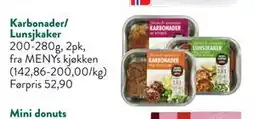 Jacobs Karbonader/ Lunsjkaker, NOK 40 tilbud