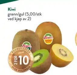 Jacobs Kiwi, NOK 10 tilbud