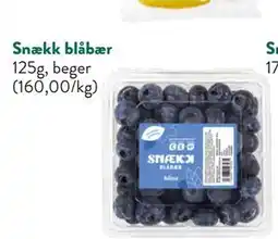 Jacobs Snækk blåbær, NOK 20 tilbud