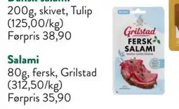 Jacobs Salami, NOK 25 tilbud