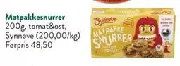 Jacobs Matpakkesnurrer, NOK 40 tilbud