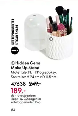 Oriflame Hidden Gems Make Up Stand tilbud