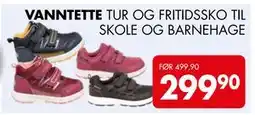 Sparkjøp VANNTETTE, NOK 299.9 tilbud
