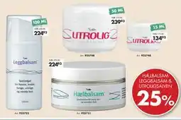 Sparkjøp HÆLBALSAM LEGGBALSAM & UTROLIGSALVEN tilbud