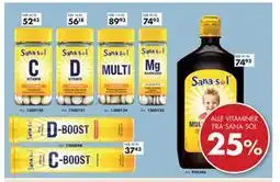 Sparkjøp ALLE VITAMINER FRA SANA SOL tilbud