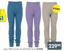 Sparkjøp Longs, NOK 229.9 tilbud