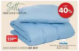 Sparkjøp FIBER DYNE OG PUTE tilbud