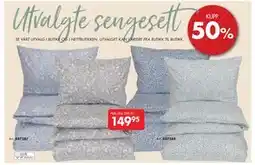 Sparkjøp Utvalgte sengesett, NOK 149.95 tilbud