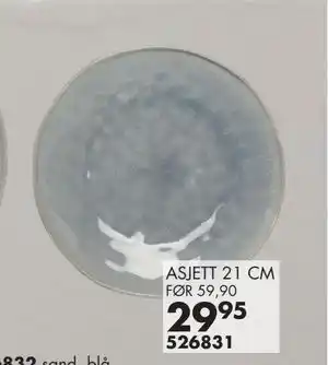 Sparkjøp ASJETT 21 CM, NOK 29.95 tilbud