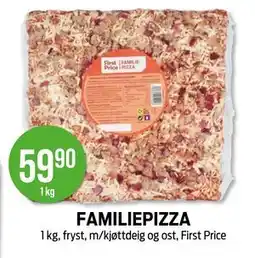 Kiwi FAMILIEPIZZA, NOK 59.9 tilbud