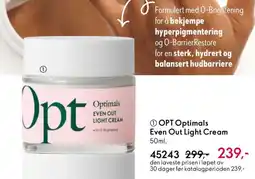 Oriflame OPT Optimals Even Out Light Cream tilbud