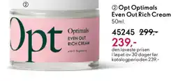 Oriflame Opt Optimals Even Out Rich Cream tilbud