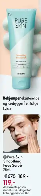 Oriflame Pure Skin Smoothing Face Scrub tilbud